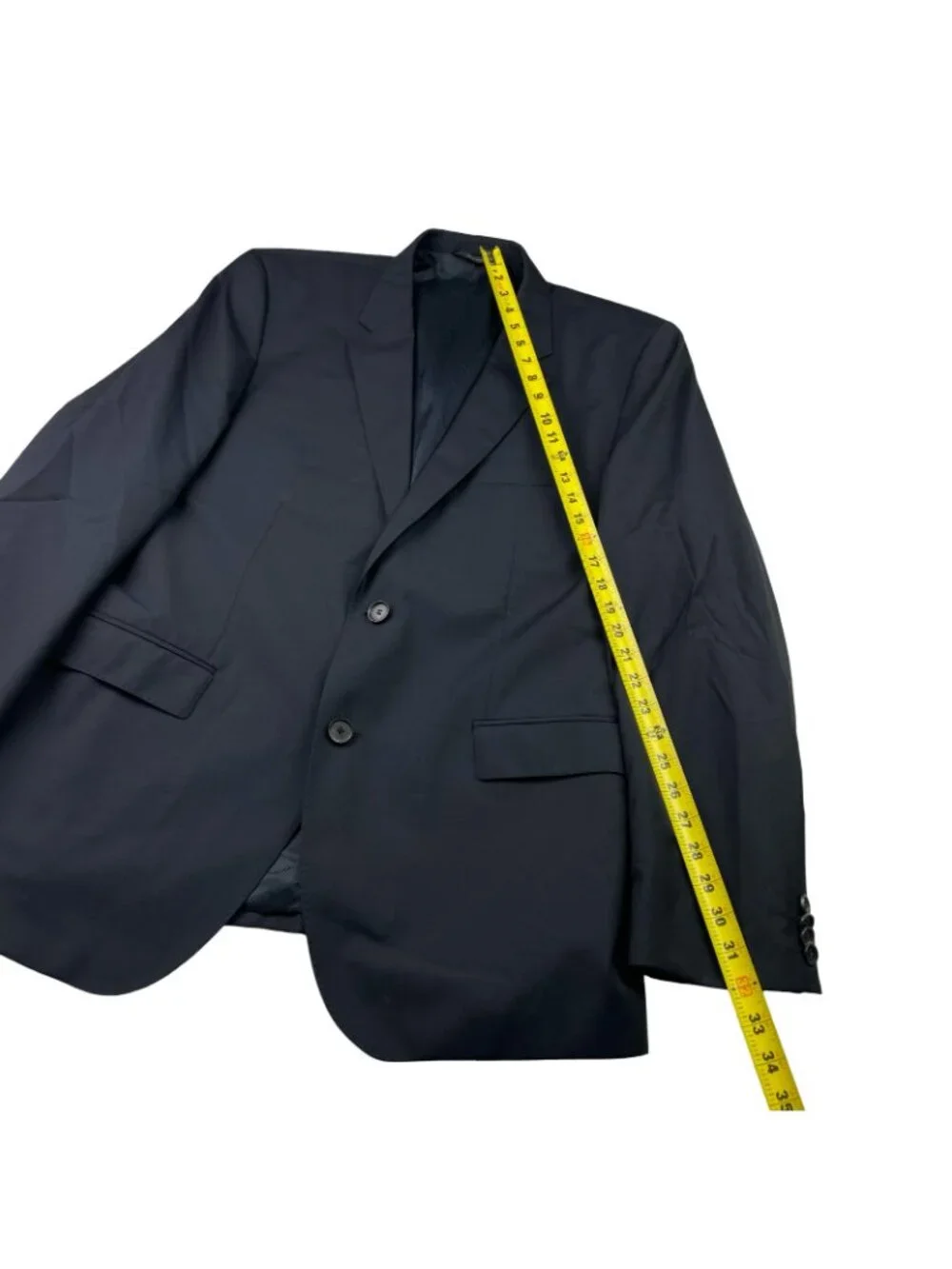 Hugo Boss Men's The James3/Sharp5 100% Wool 2-Button Blazer Navy • 44R-US | 54EU
